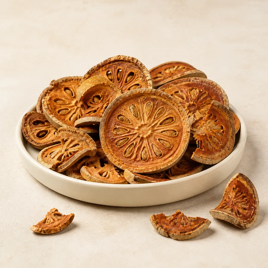 Dried Bael Fruit