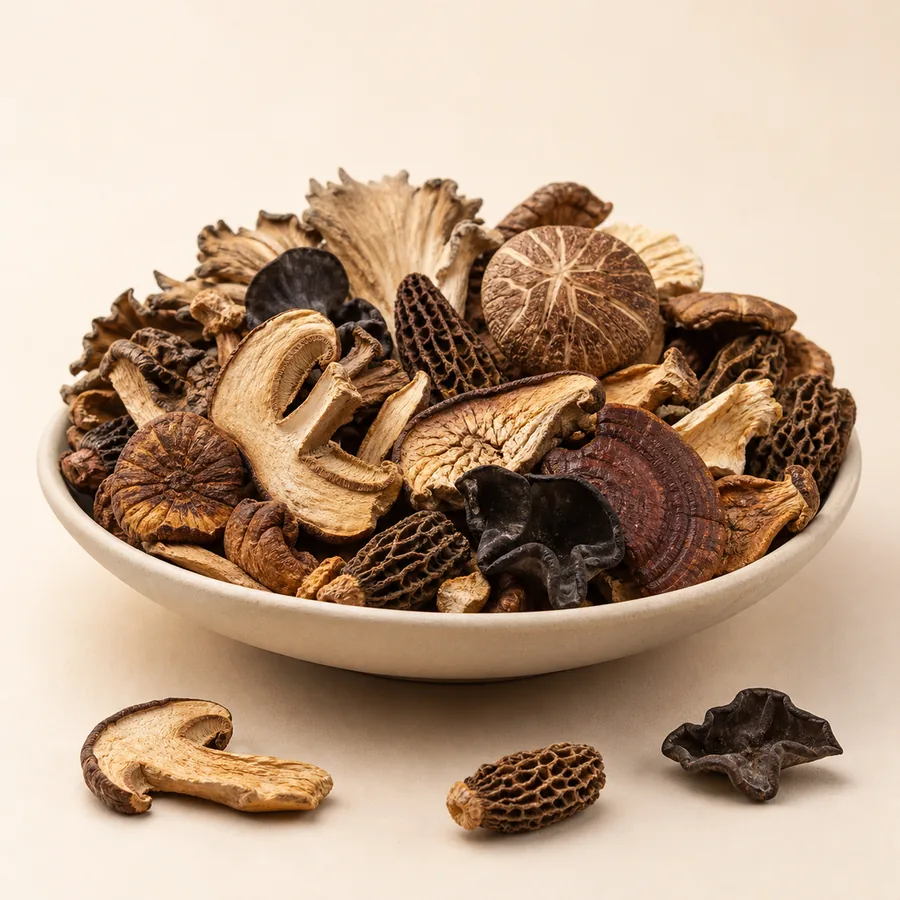Mixed Dried Mushrooms
